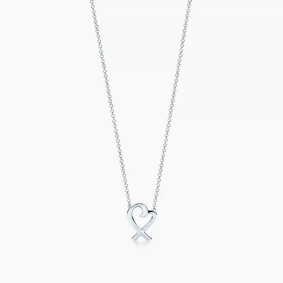 Tiffany & Co. Paloma Picasso Loving Heart Pendant in Sterling Silver